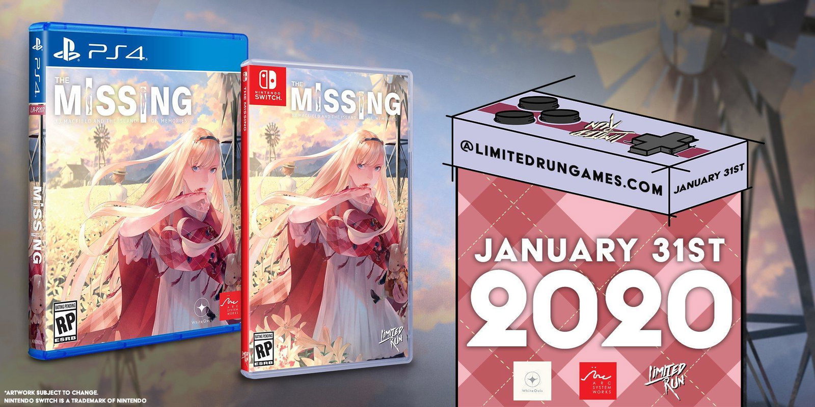 Presentata l'edizione fisica limitata di The Missing per PS4 e Switch