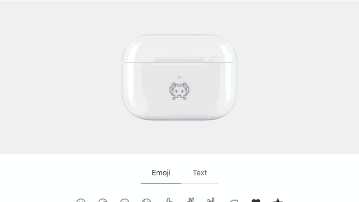 Ora potete personalizzare le vostre AirPods con delle emoji