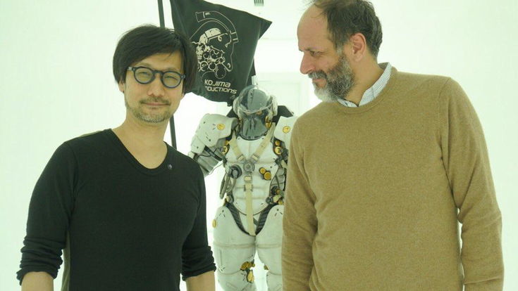 Luca Guadagnino in visita da Kojima Productions