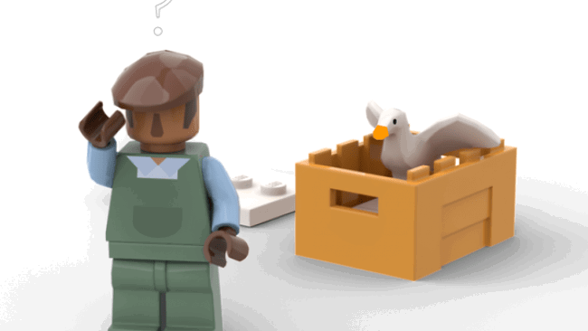 Untitled Goose Game in chiave LEGO è davvero folle