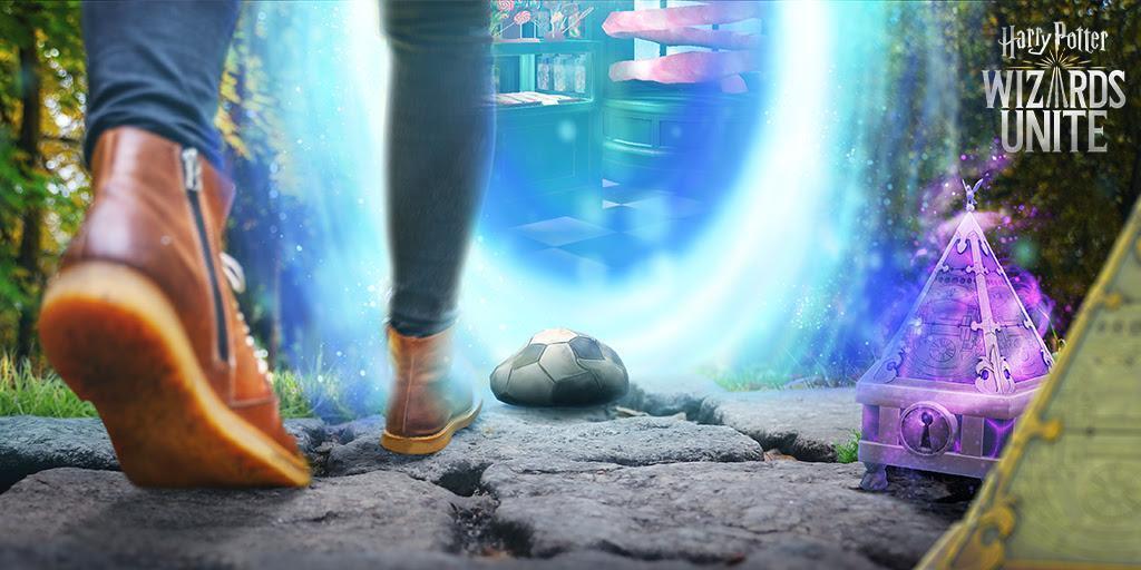La funzionalità Sincronizza avventura è disponibile su Harry Potter: Wizards Unite
