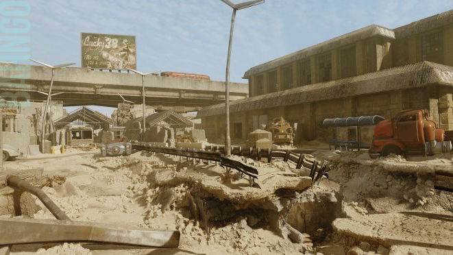 Un modder è al lavoro su una mappa ispirata a Fallout New Vegas per COD Black Ops 3