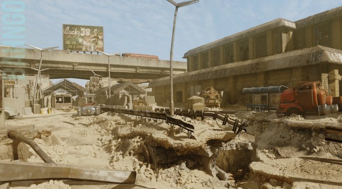 Immagine di Un modder è al lavoro su una mappa ispirata a Fallout New Vegas per COD Black Ops 3