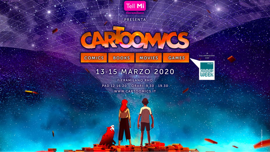 Immagine di Cartoomics 2020 con tanti ospiti di eccezione, si terrà dal 13 al 15 marzo a FieraMilano