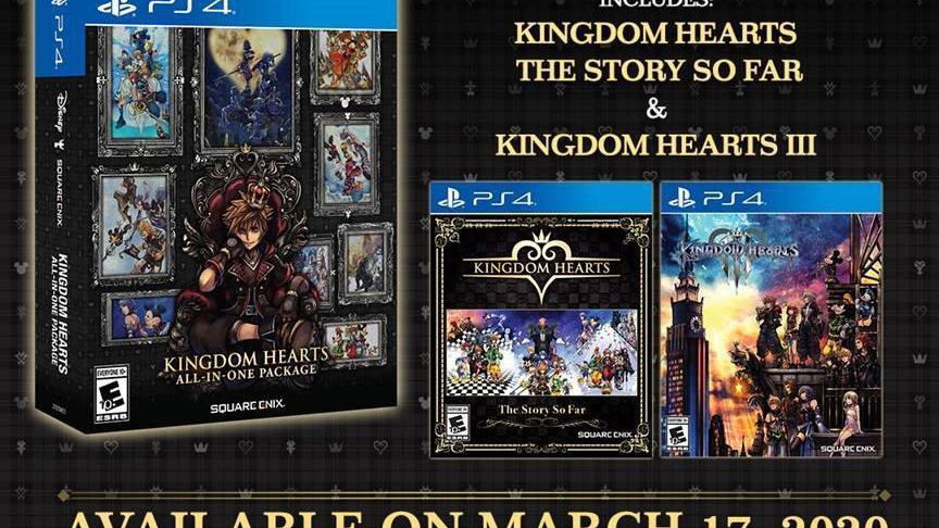 Immagine di Kingdom Hearts All-In-One Package annunciato per PS4