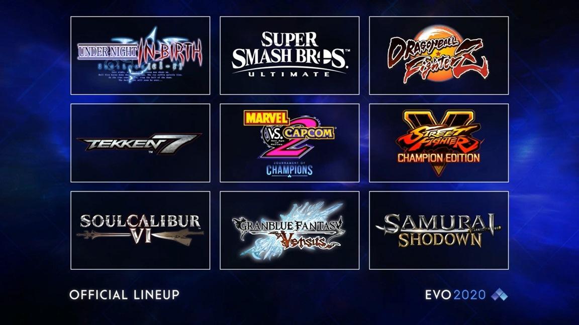 Annunciata la lineup dell'Evo 2020