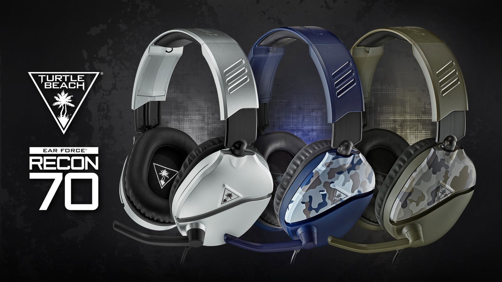 Tre nuove colorazioni per le cuffie Turtle Beach Recon 70