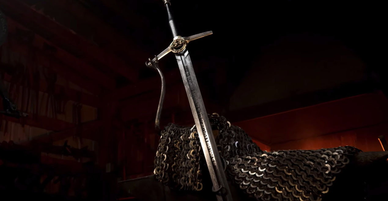 Professionisti ricreano nella realtà la spada di Geralt da The Witcher (ed è spettacolare)