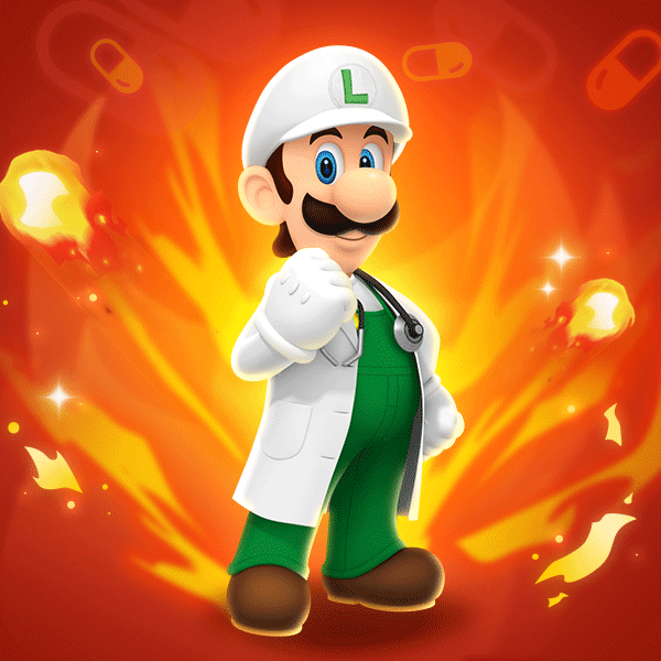 Immagine di Fire Luigi arriva domani in Dr. Mario World