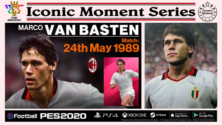 PES festeggia i suoi 25 anni con la serie Momenti Gloriosi