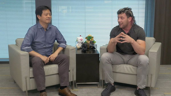 Immagine di Final Fantasy VII Remake, il wrestler Kenny Omega intervista Yoshinori Kitase