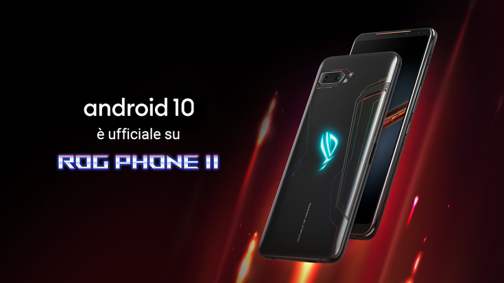 Android 10 è ora disponibile per ASUS ROG Phone II