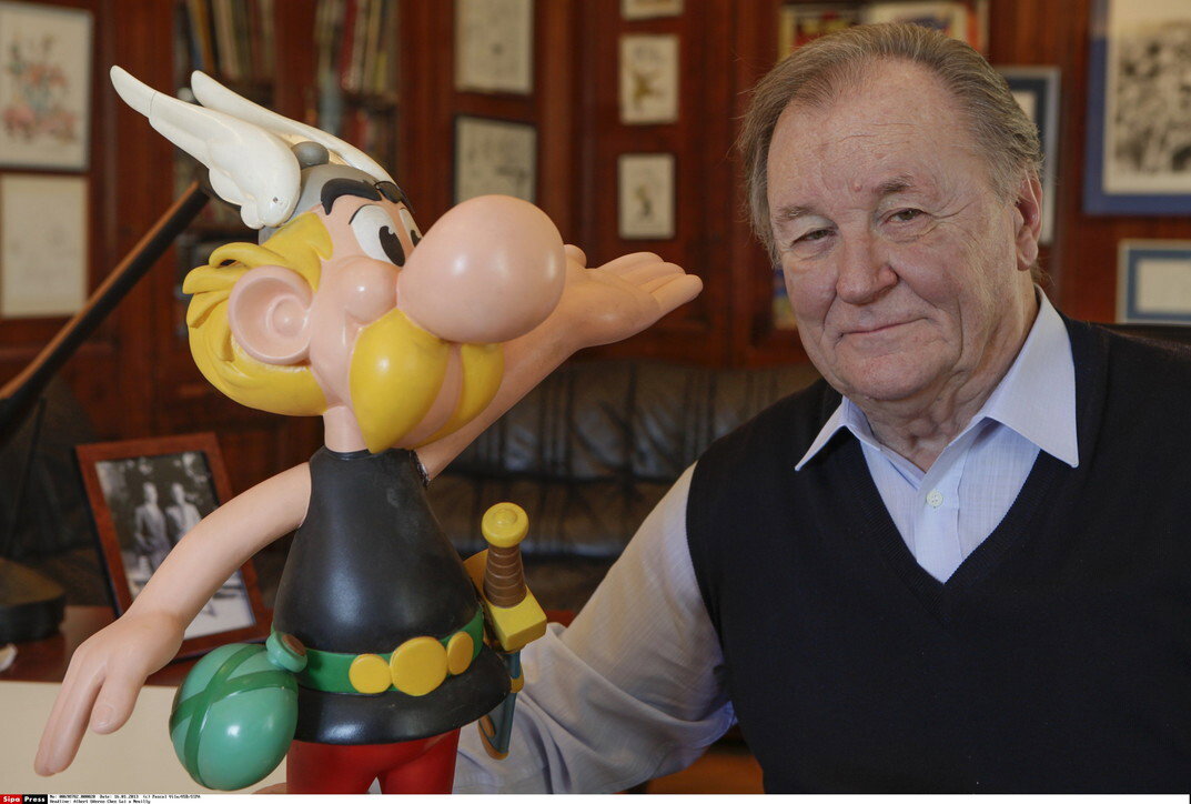 È morto Albert Uderzo, creatore di Asterix