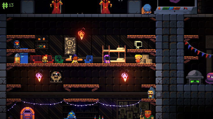 Exit The Gungeon arriva oggi su Switch (e PC)