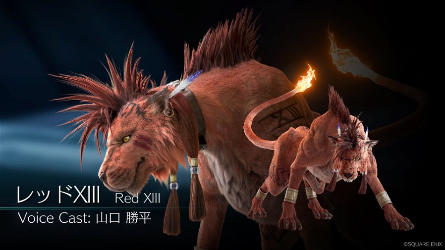 Immagine di Final Fantasy VII Remake, una nuova immagine con Red XIII