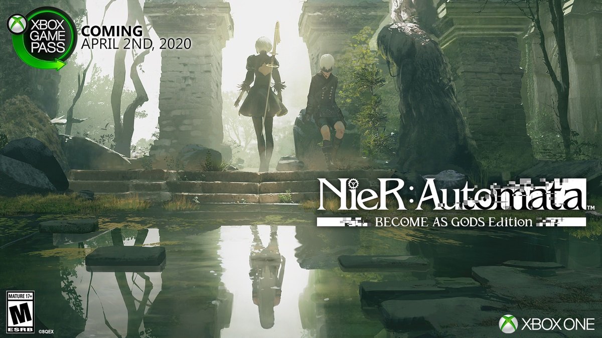 NieR: Automata Become As Gods Edition da oggi disponibile su Xbox Game Pass