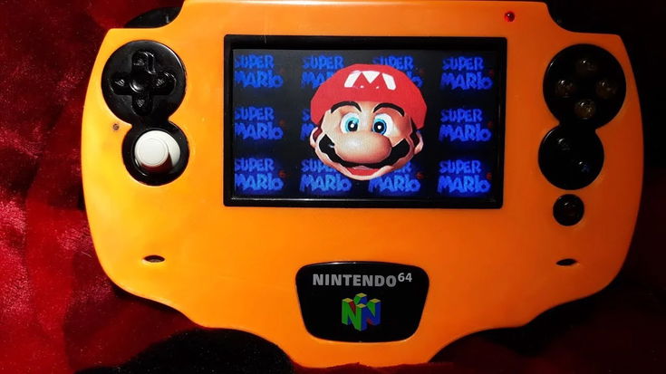 Un fan realizza una Nintendo 64 portatile (che legge le cartucce originali!)