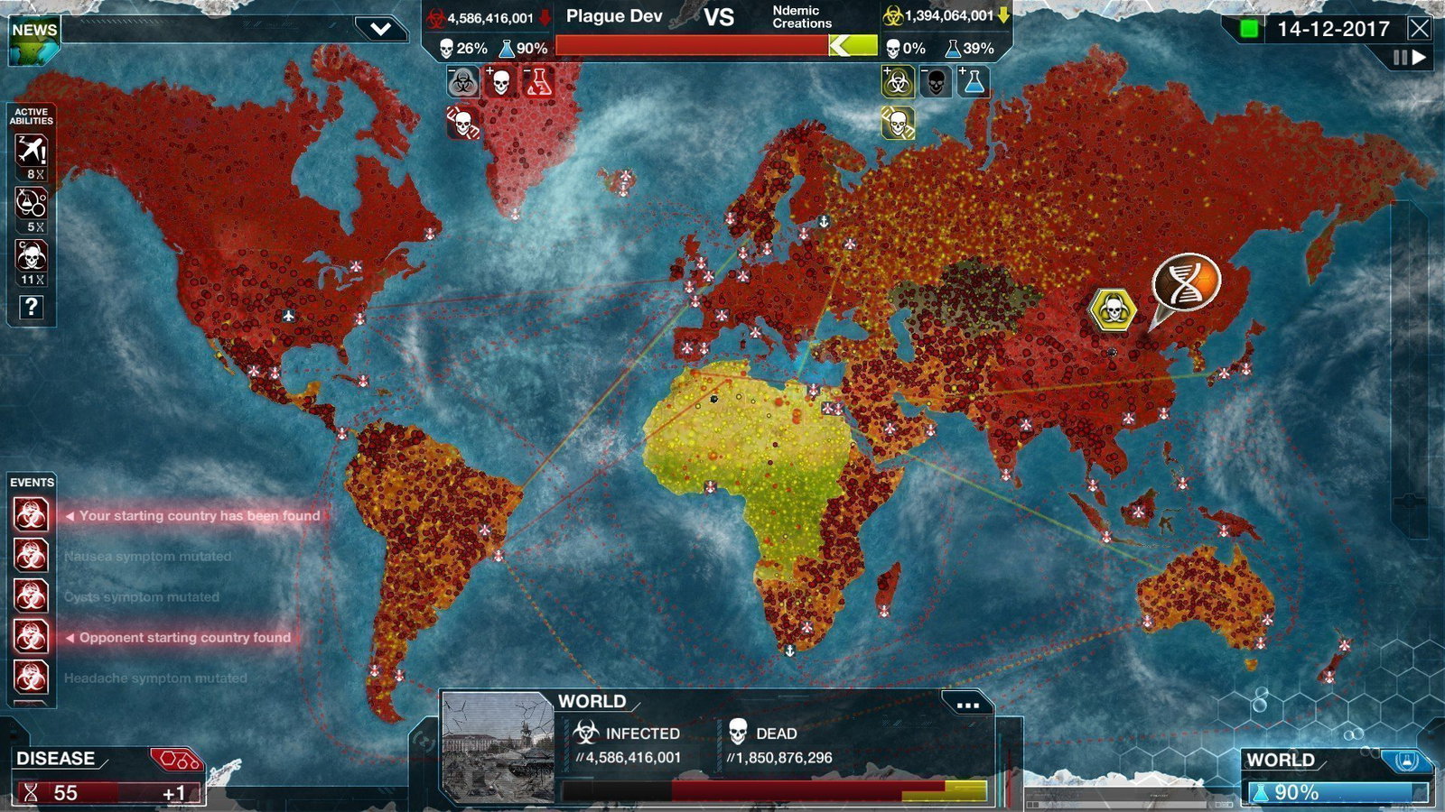 Plague Inc. cambia bandiera: ora dovete sconfiggere una pandemia!