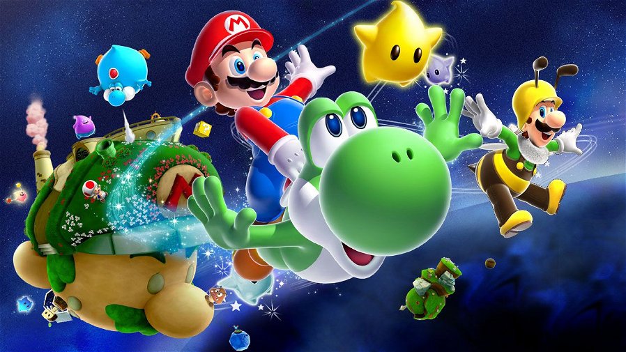 Immagine di Super Mario Galaxy, Super Mario 3D World Deluxe in arrivo su Switch nel 2020?