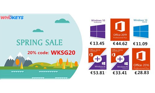 Immagine di Windows 10 ora costa meno di 14 euro su Whokeys