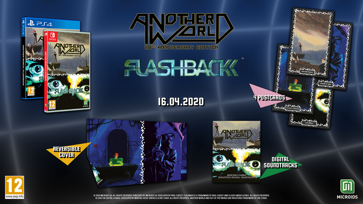 Another World e Flashback tornano in una compilation per Switch e PS4