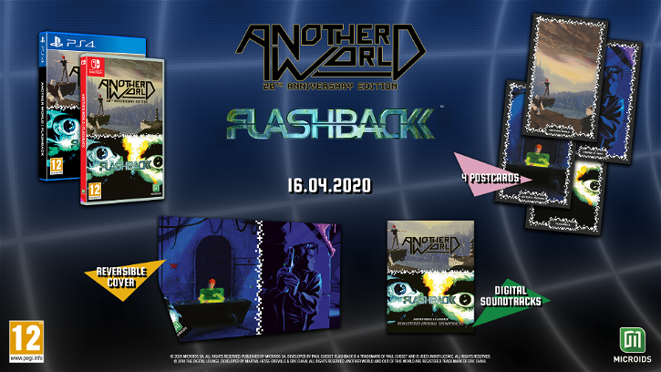 Immagine di Another World e Flashback tornano in una compilation per Switch e PS4
