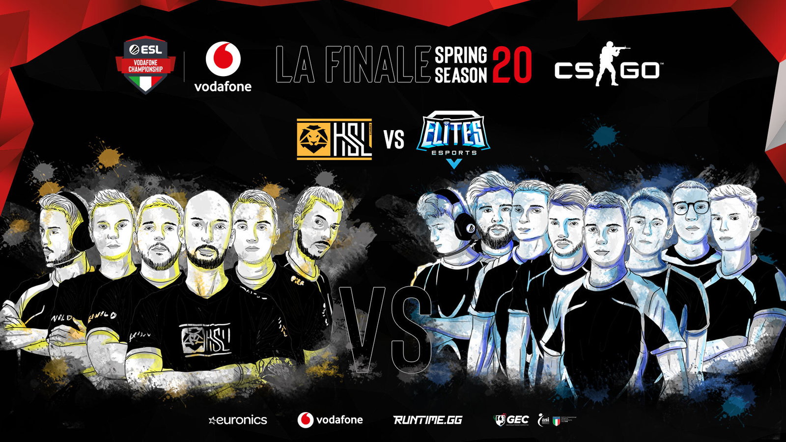 ESL Vodafone Championship, annunciati i finalisti della Spring Season