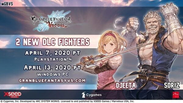 Granblue Fantasy: Versus, i personaggi di Soriz e Djeeta arriveranno in ritardo su PC