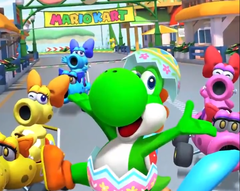 Mario Kart Tour, Nintendo lancia il nuovo Yoshi Tour