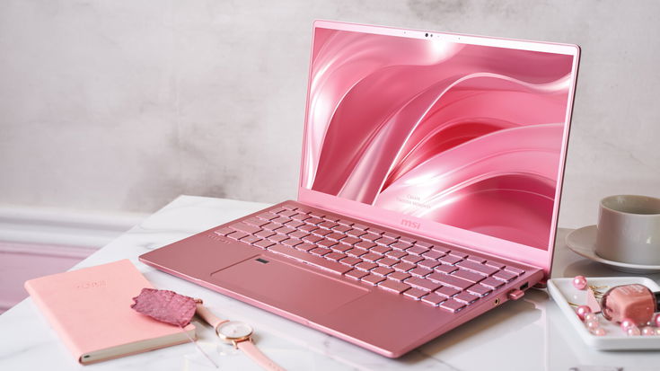 MSI presenta il laptop Prestige 14 Pink Rose