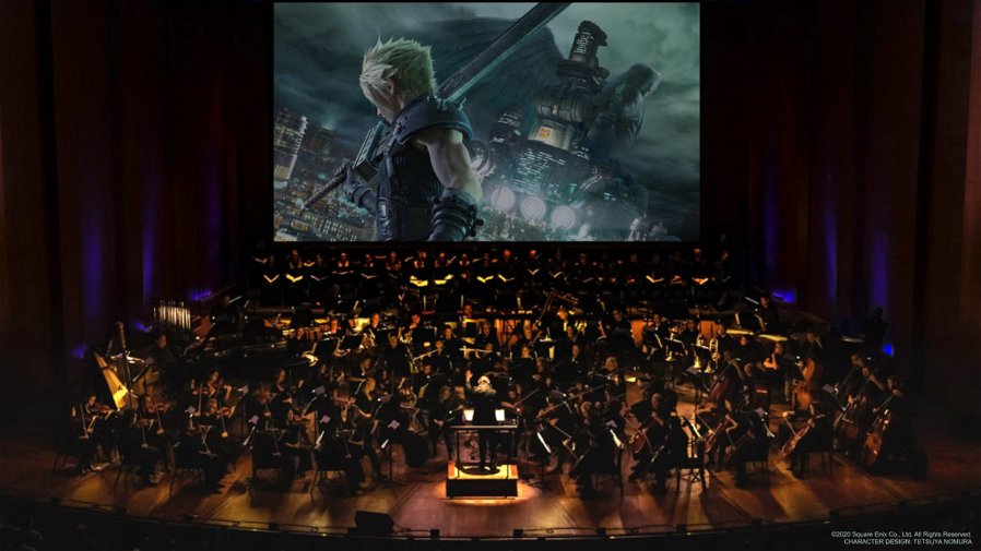 Immagine di Final Fantasy VII Remake Orchestra World Tour rinviato al 2021