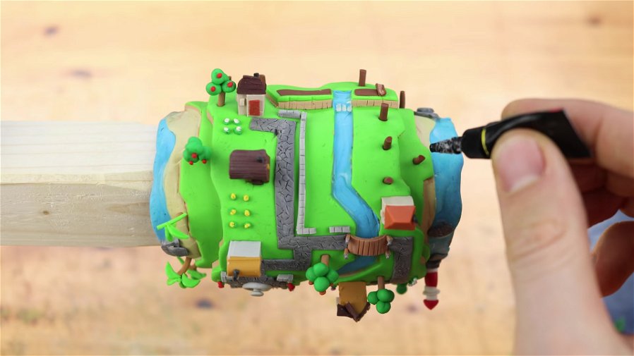 Immagine di Qualcuno ha ricostruito la sua isola di Animal Crossing su un rotolo di carta igienica
