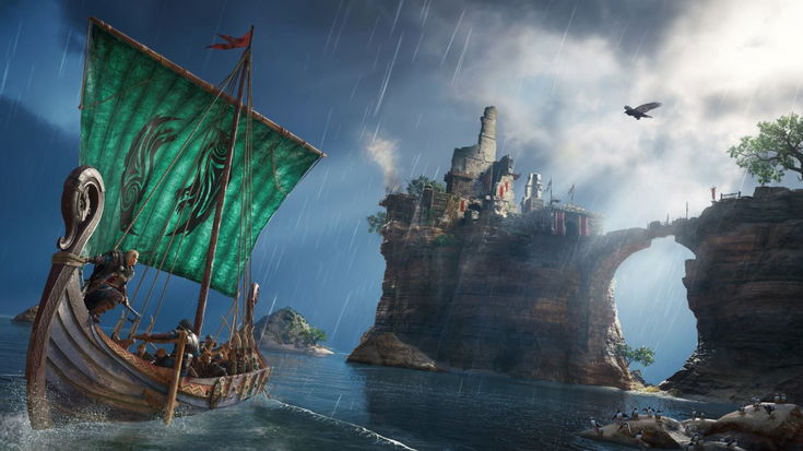 La Xbox Series X a tema Assassin's Creed Valhalla (ma è solo una fan art)