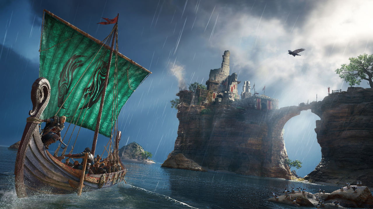 Assassin's Creed Valhalla diverso da Black Flag, navigherete per fiumi