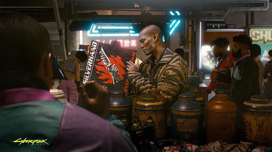 Immagine di Cyberpunk 2077, un assaggio dei loghi delle gang del gioco