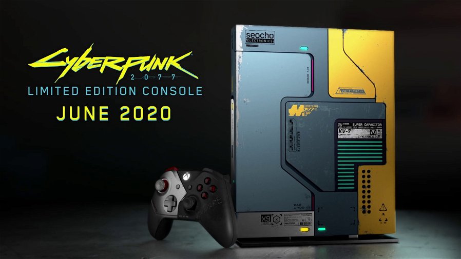 Immagine di Xbox One X e Cyberpunk 2077, la console in edizione limitata è realtà
