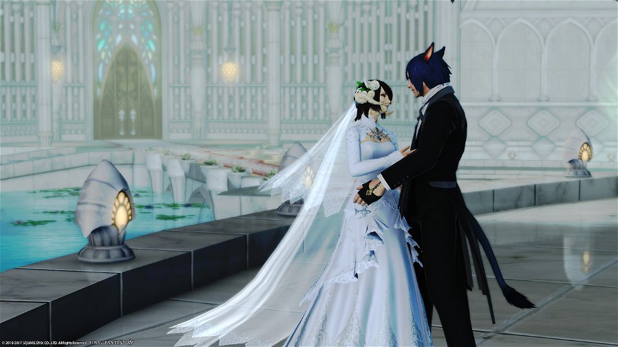 Immagine di Si incontrano in Final Fantasy XIV, si sposano in-game e ora preparano le nozze nella vita reale