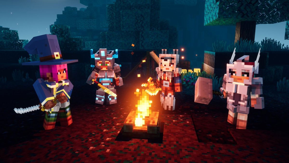 Immagine di Come Minecraft Dungeons lancia la sfida a Diablo IV – Anteprima