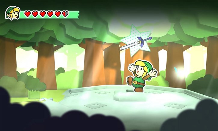 Immagine di Paper Zelda è il crossover tra Zelda e Paper Mario realizzato da un fan