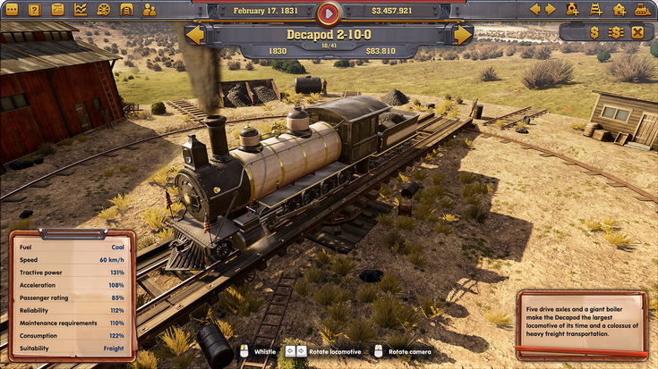 Railway Empire arriva anche su Nintendo Switch