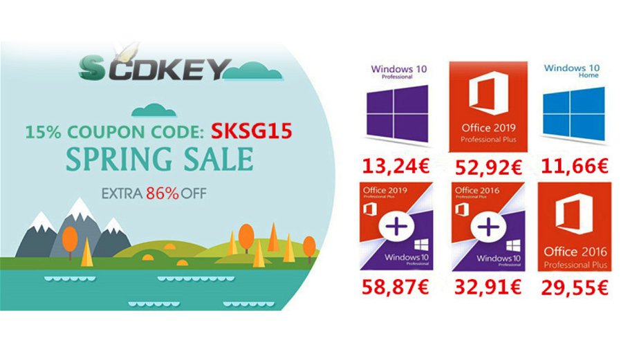 Immagine di Licenze di Windows 10 ora a meno di 14 euro su VIP-SCDkey