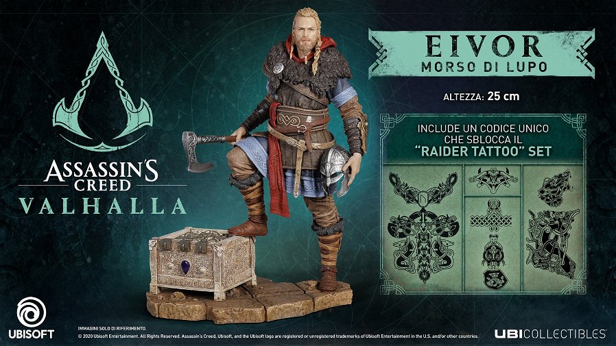 Immagine di Assassin's Creed Valhalla: ecco anche la statua del protagonista maschile