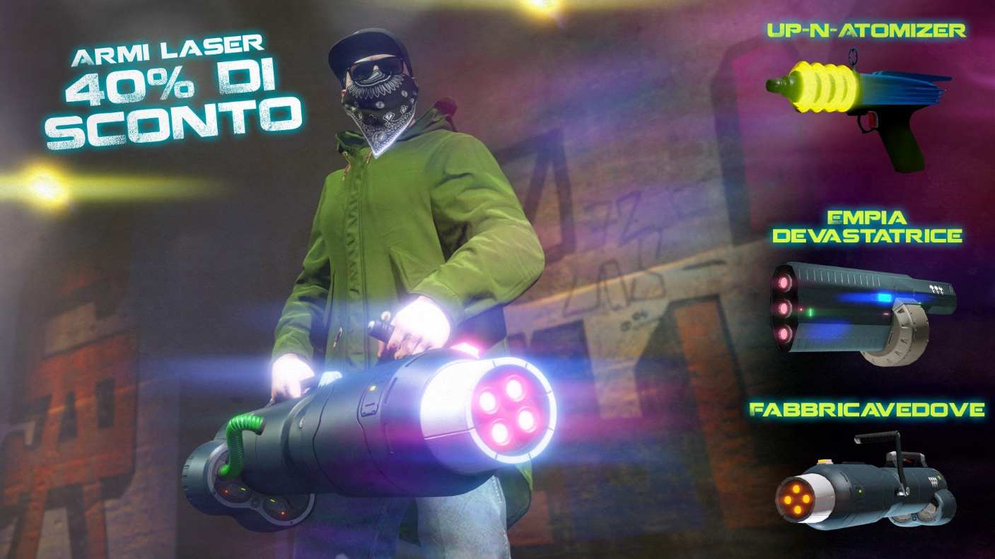 GTA Online, questa settimana sconti su armi futuristiche ed altro ancora