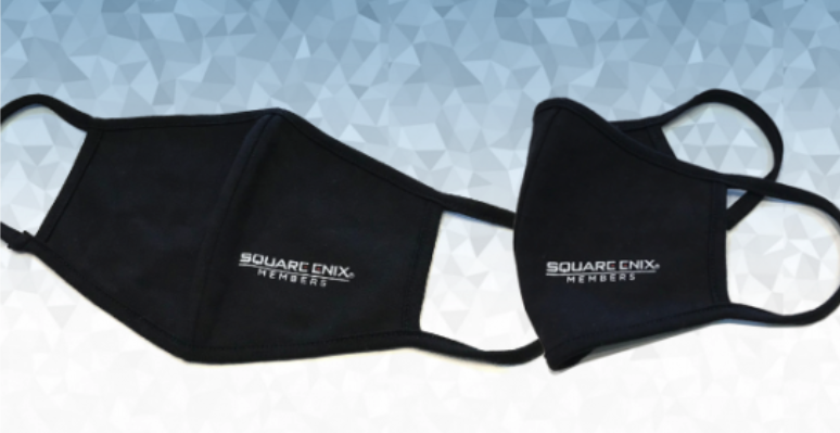 Square Enix regala le sue mascherine griffate a chi compra $100 di prodotti sul suo store