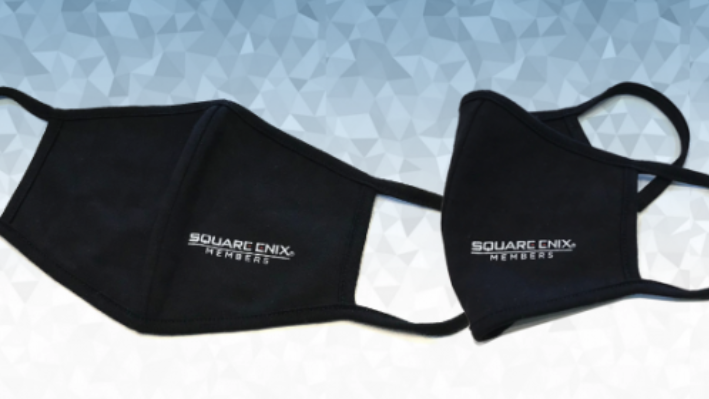 Square Enix regala le sue mascherine griffate a chi compra $100 di prodotti sul suo store