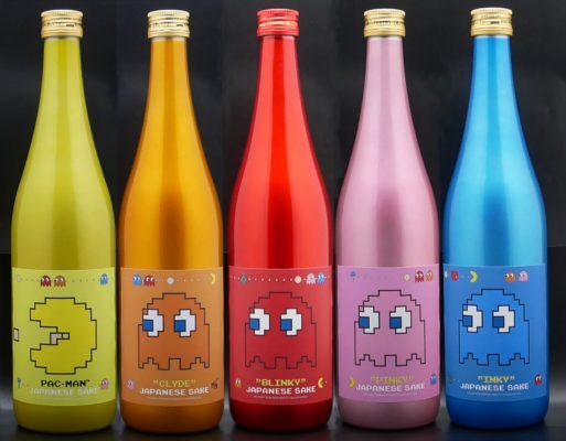 Pac-Man in Giappone festeggia i quarant'anni... con il sakè