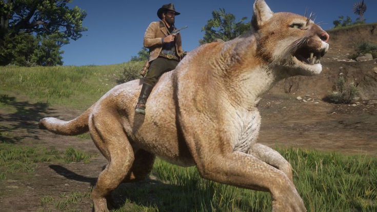Red Dead Redemption 2, una mod consente di cavalcare enormi animali