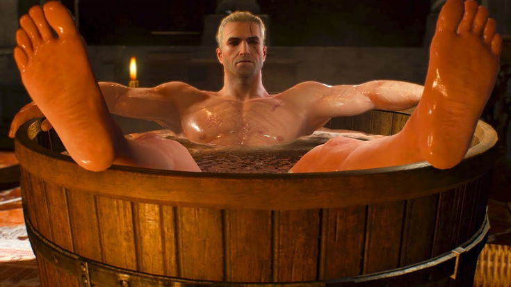 Che ci crediate o no, c'è un motivo per cui in The Witcher 3 non controllate Geralt nudo