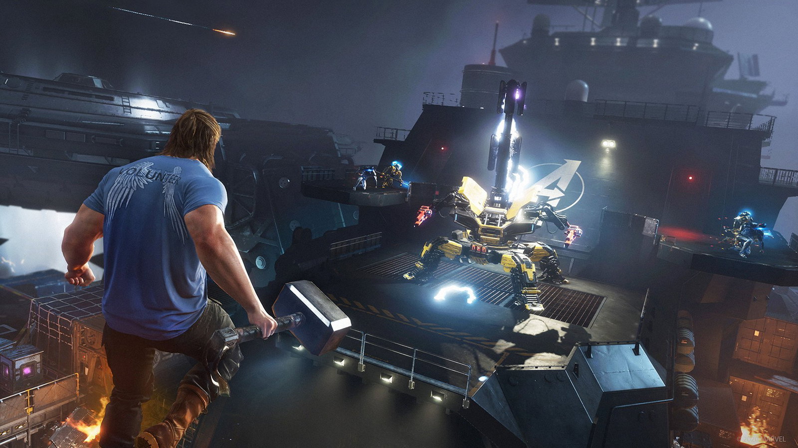 Marvel's Avengers, una nuova immagine mostra una skin "casual" per Thor