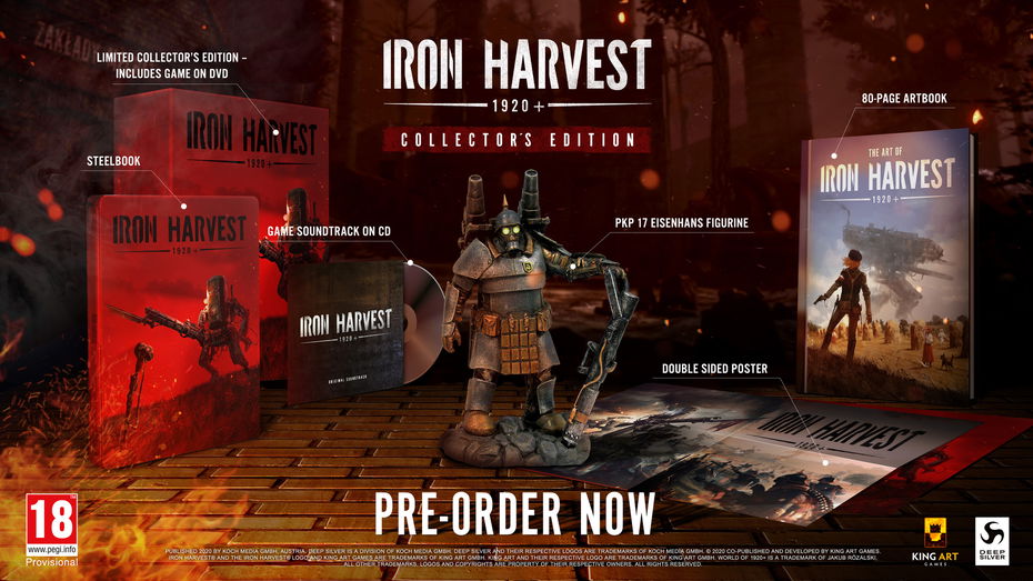Immagine di Iron Harvest 1920+, il nuovo trailer ci invita a prenotare il gioco